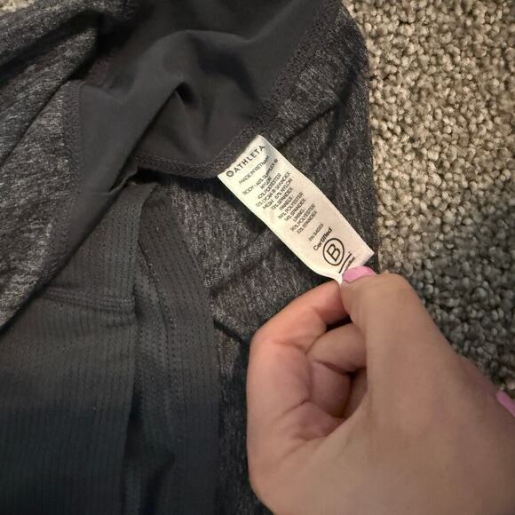 Athleta Excursion Hybrid Skort‎ Grey/Black Style# 405667 Medium - Picture 3 of 5